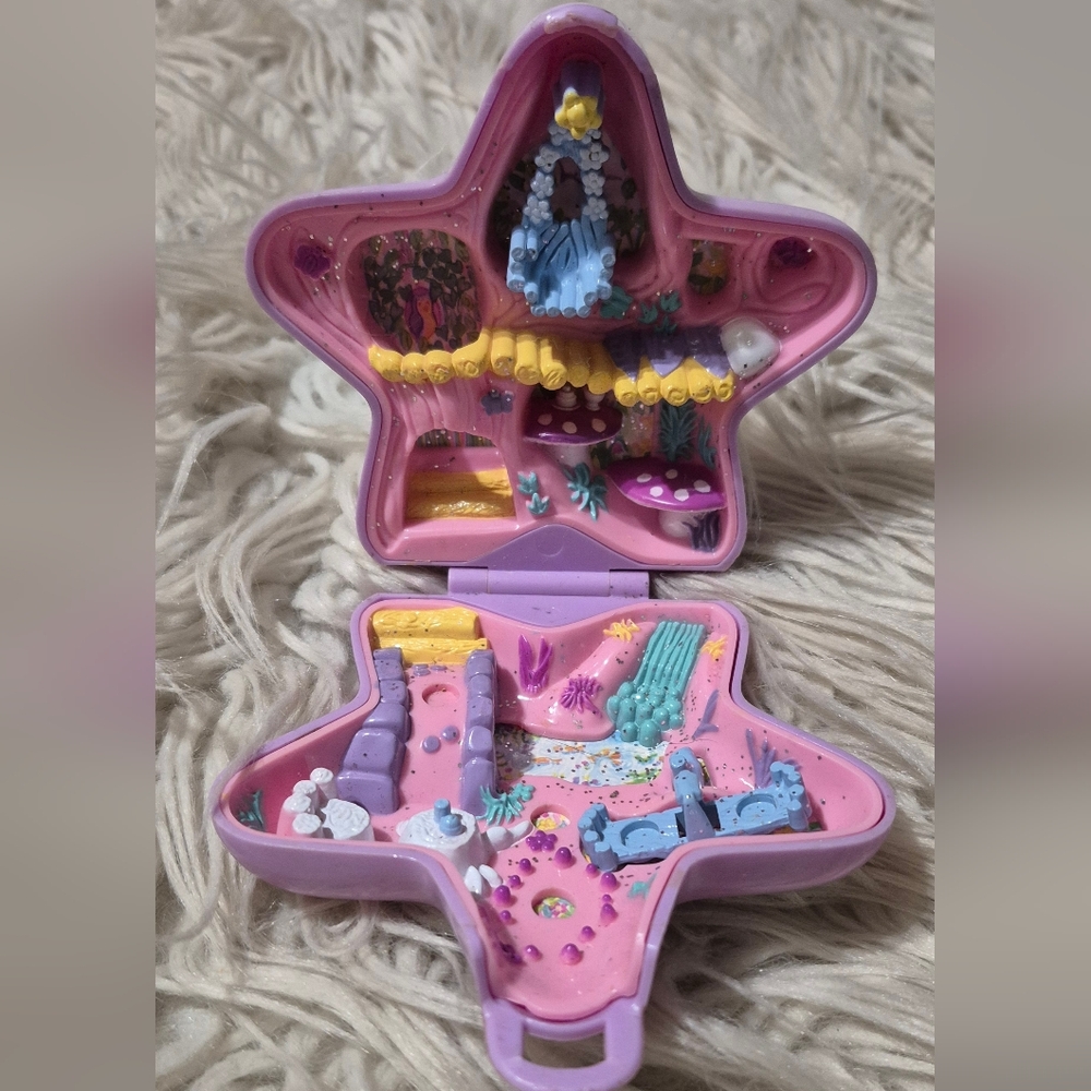 Vintage Blue Bird 1992 Polly Poclet Fairy Fantasy